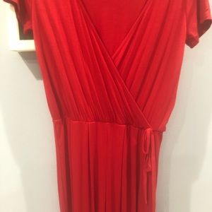 Red romper ⭐️NWOT